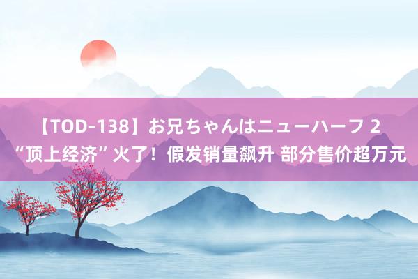 【TOD-138】お兄ちゃんはニューハーフ 2 “顶上经济”火了！假发销量飙升 部分售价超万元