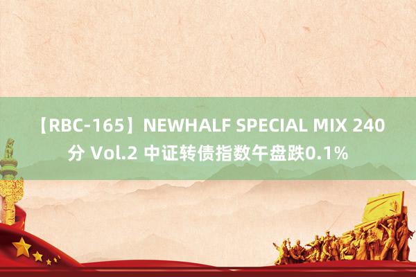 【RBC-165】NEWHALF SPECIAL MIX 240分 Vol.2 中证转债指数午盘跌0.1%